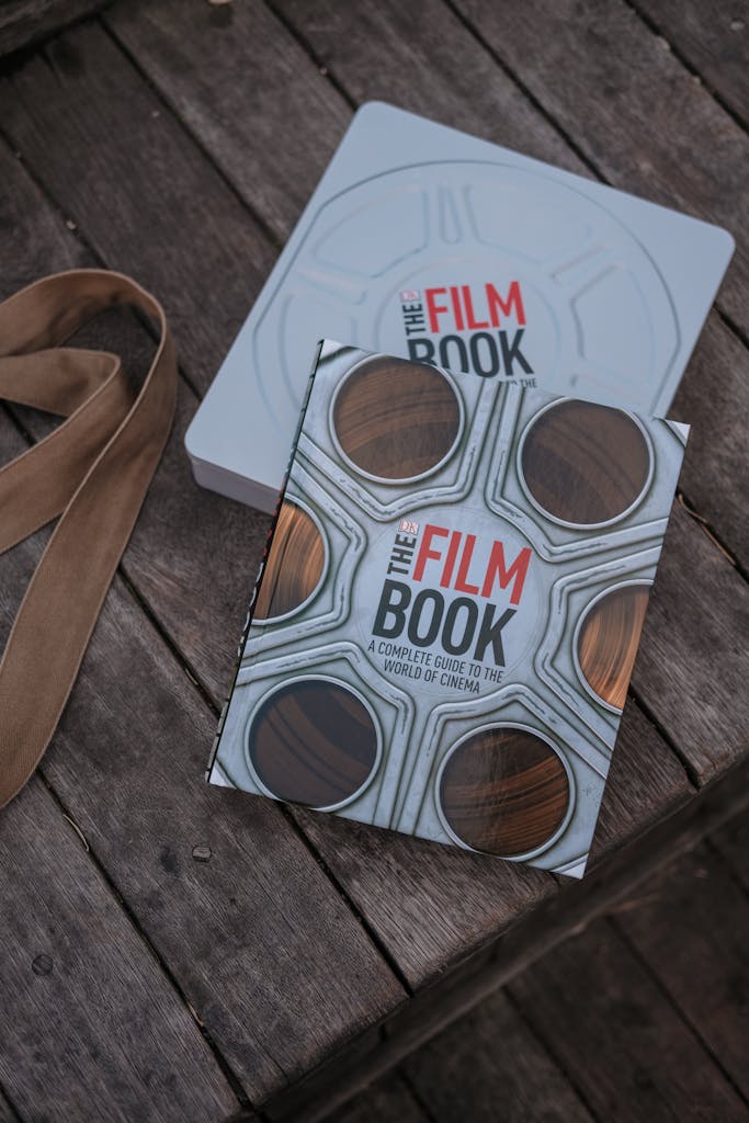 Discovering albfilm24 — A Complete Guide 2026Exploring cinema: The Film Book placed artistically on a rustic wooden table.