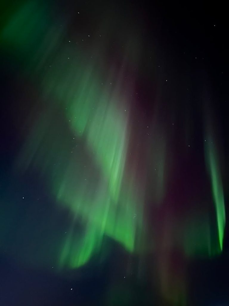 Robert Golob Stunning display of northern lights against a starry night sky in Canada.