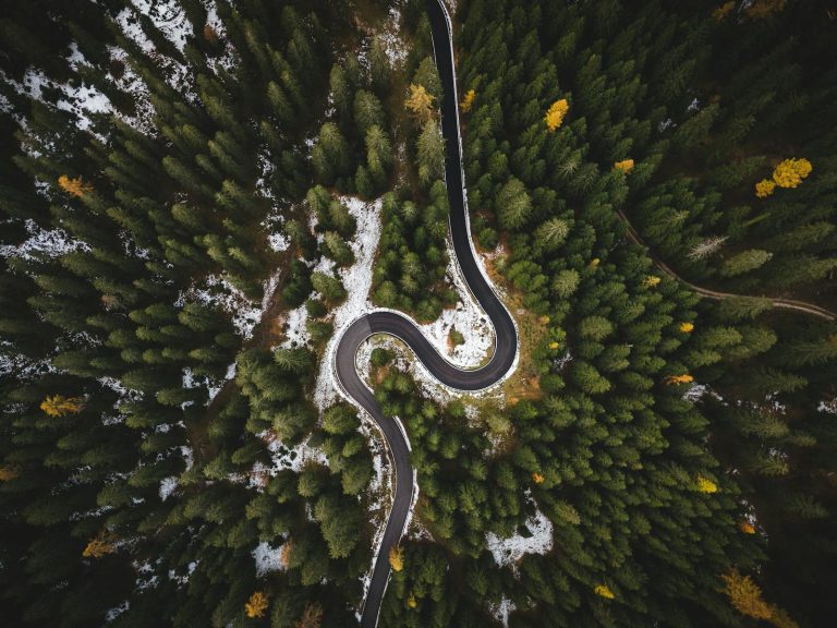Valplekar: A Complete In-Depth Guide to Its Meaning, Uses, Features, and Future Potential A winding road snakes through a dense forest in Cortina d’Ampezzo, Italy.